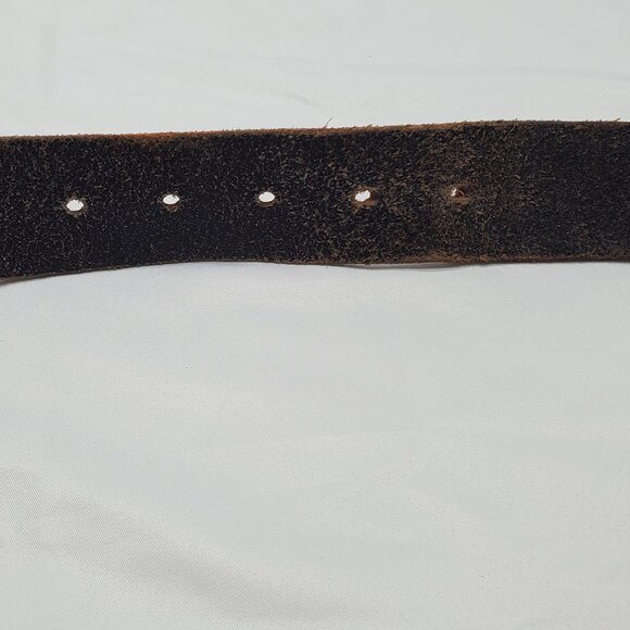 Mens Fossil Belt 32 inch Genuine Leather - Picture 6 of 6